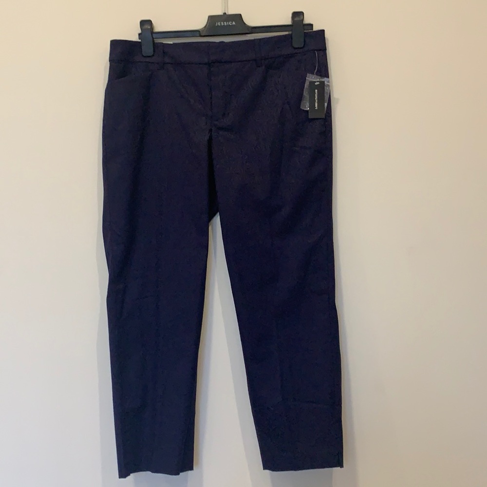 Lord &Taylor Mid Rise Straight Leg Dress Pants 12